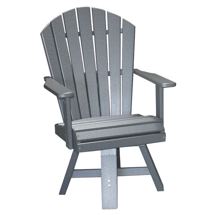 42" Round Counter Height Table with 4 Swivel Counter Chairs