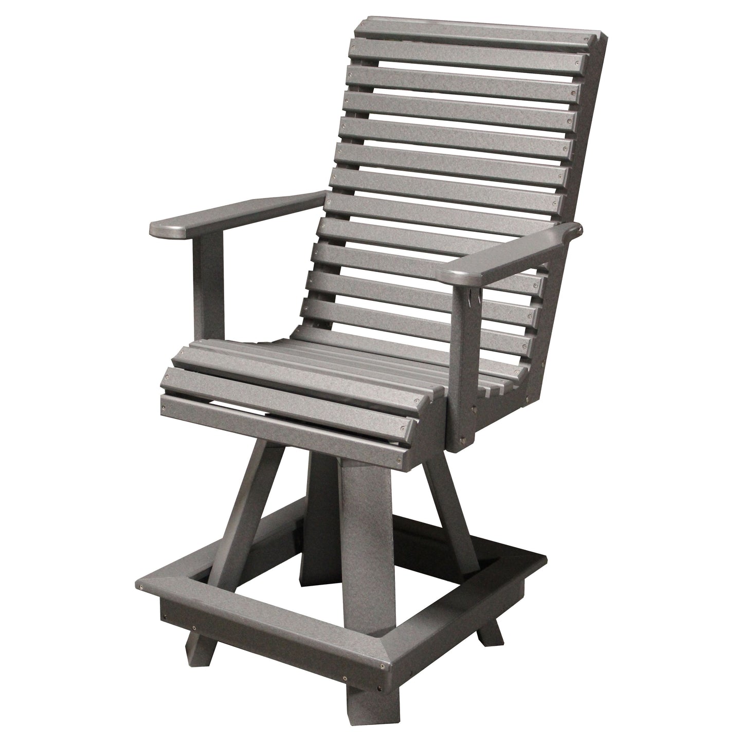 9' Bar Table with 8 Bar Swivel Chairs