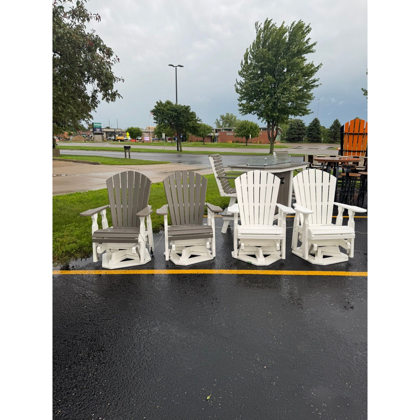 Classic Swivel Glider (C100) in White
