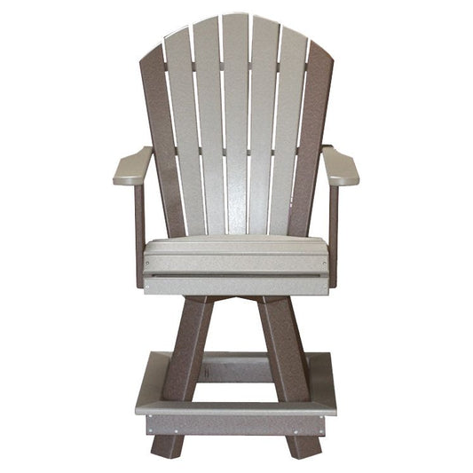 Creekside Classic Adirondack Swivel Counter Chair C116