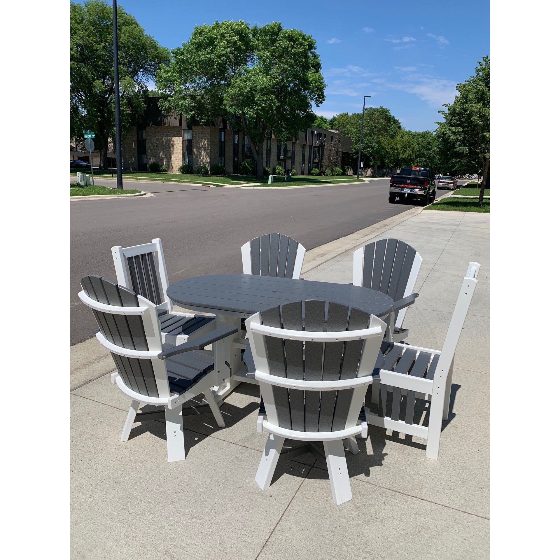 Creekside Classic Adirondack Swivel Dining Chair C115