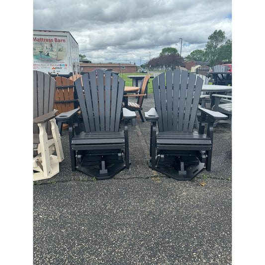 Classic Swivel Glider with Cupholder C100 in Black