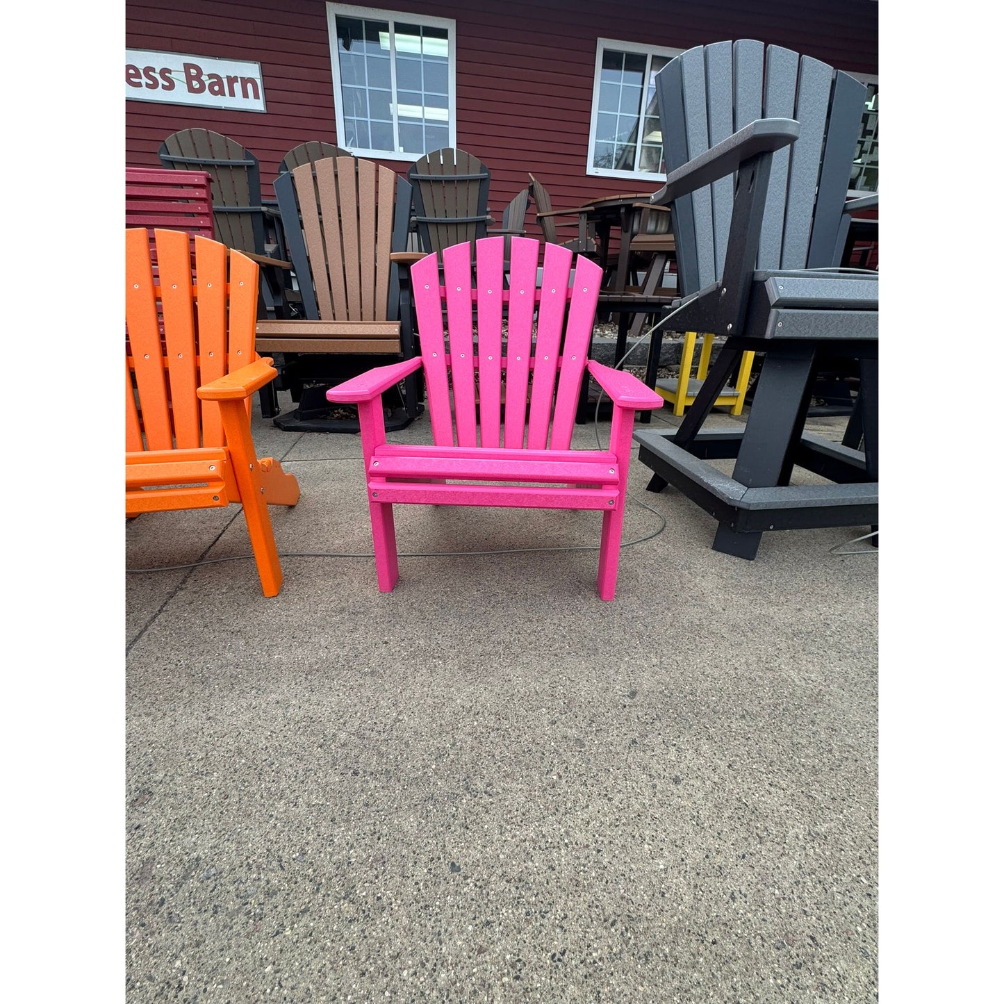 Children's Adirondack Chair in Orange